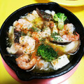 ゆうchin's cooksnap of when they made 小エビとエリンギのアヒージョ♡.