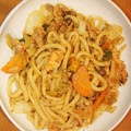 ふうとう's cooksnap of when they made ちゃんちゃん焼きの余りで焼きうどん.