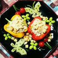 虹色♪︎ちゅーりっぷ's cooksnap of when they made ヘルシーなパプリカのランチカップ♪.