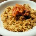 ぴろんちゃん's cooksnap of when they made スタミナばっちり・キムチ納豆チャーハン☆.