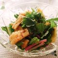 umi☆neco's cooksnap of when they made 農家の食卓〜水菜のパリッと油揚げのサラダ.