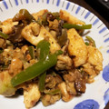 yopier's cooksnap of when they made なすとピーマン、鶏むねのマヨしょうゆ炒め.