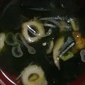 ヨシヨッシー's cooksnap of when they made 簡単♪ 竹輪 豆腐 ワカメの お吸い物！.