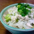 doiko's cooksnap of when they made 炊飯器で簡単！鶏豆ご飯.