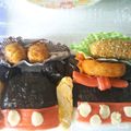 クックAQMJSG☆'s cooksnap of when they made 【キャラ弁✿ミッキー&ミニー】.