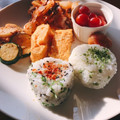 928るびすけ☆☆'s cooksnap of when they made ごまとネギが美味しい簡単おにぎり.
