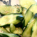 はに333's cooksnap of when they made 超簡単！きゅうりの塩ダレ風浅漬け.