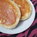 ♡４児✭mämä©♡'s cooksnap of when they made 簡単！もっちもち～なホットケーキ☆.