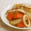 umemodoki's cooksnap of when they made 3ステップ15分で♪いかと大根の煮物.