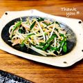 ねっちゃんっ's cooksnap of when they made ベーコンニラ玉もやし.