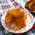 niko07's cooksnap of when they made カボチャと片栗粉の焼き団子.