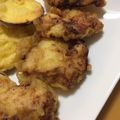 トロイメライ♬'s cooksnap of when they made 俺流！豪快ささ身丸々1本・大分とり天.