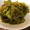 ☆ひと's cooksnap of when they made ★ゴーヤと鰹節の胡麻油炒め★.