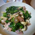 K/S's cooksnap of when they made キノコとほうれん草のぺペロンチーノ★.