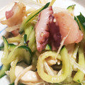 ぐであっちゃん's cooksnap of when they made たこと胡瓜とささみの中華サラダ。おつまみ.