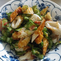 クック0XGOZA☆'s cooksnap of when they made きゅうりとちくわの梅おかか和え.