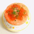 もん母ちゃん's cooksnap of when they made スモークサーモンのケーキ寿司.