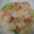 ちょちょいまちょい's cooksnap of when they made 春キャベツと帆立の重ね蒸し♡.