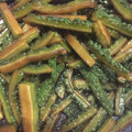 ☆アチャコ's cooksnap of when they made 厚切りが美味しいよ！ゴーヤの生姜焼き♪.