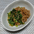 ジョングレ's cooksnap of when they made 簡単♡かぶの葉とツナを炒めたやつ納豆♡.