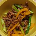 こまめも's cooksnap of when they made アスパラとパプリカのオイスターソース炒め.