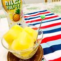 U☆kaoru's cooksnap of when they made 一口♡苺カルピスゼリー＆アイス.