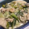 えり8eight's cooksnap of when they made チンゲン菜のクリーム煮.