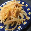 クックM6DK2O☆'s cooksnap of when they made 【レンジのみ！】キムチもやし～ナムル風～.