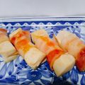 ごにょ's cooksnap of when they made ✿簡単美味しい♪こうや豆腐ベーコン巻き✿.