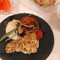なちゃがわ's cooksnap of when they made マヨ生姜ソース♪めかじきの香草パン粉焼き.
