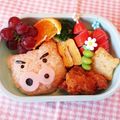 サトミ✾'s cooksnap of when they made ぶりぶりざえもん♪キャラ弁♪♪.