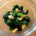 pianon♪'s cooksnap of when they made つるむらさき＆卵＆ツナのポン酢和え.