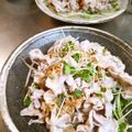真さん's cooksnap of when they made 豚しゃぶサラダのねぎマヨかけ.