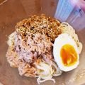 麻's cooksnap of when they made 簡単♬納豆とツナのぶっかけそうめん♬.