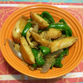 クレイプメートル's cooksnap of when they made ピーマンとさつま揚げの簡単炒め(^_-).