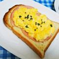ととろ＆めい's cooksnap of when they made ハムタルタルトースト.