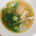 クックTHM5YF☆'s cooksnap of when they made 簡単！茄子とオクラのお味噌汁.