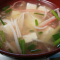 あゆたっくん's cooksnap of when they made カニカマと豆腐のとろふわスープ♪.