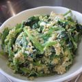 こずっぺ's cooksnap of when they made ほうれん草と人参の卵とじ.