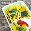SP♪'s cooksnap of when they made お肉と玉ねぎ炒め卵とじ。葱のせ。.