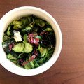 サキコバ's cooksnap of when they made ［簡単 きゅうり ワカメ 酢の物］.