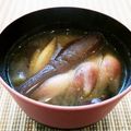 あーこ姐's cooksnap of when they made 茄子とミョウガのお味噌汁.