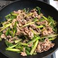 じゅんじい's cooksnap of when they made ★豚肉とアスパラガスのガーリック炒め★.