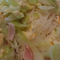 れそそ's cooksnap of when they made ハムとキャベツのそうめんチャンプル.