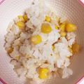 まゆみ××'s cooksnap of when they made コーン混ぜご飯.