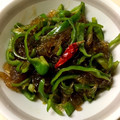 snowy08's cooksnap of when they made ピーマンたちと春雨の炒め物.