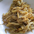 ユーロン's cooksnap of when they made 簡単❤ちくわ＆もやしのカレー卵とじ.