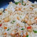 のびびび's cooksnap of when they made 冷やご飯で簡単！エビピラフ！.