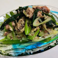 hiromi56's cooksnap of when they made サバ缶と小松菜のゴマぽん酢☆冬サラダ.