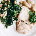 クックMB0955☆'s cooksnap of when they made ほうれん草とツナのぽん酢和え.